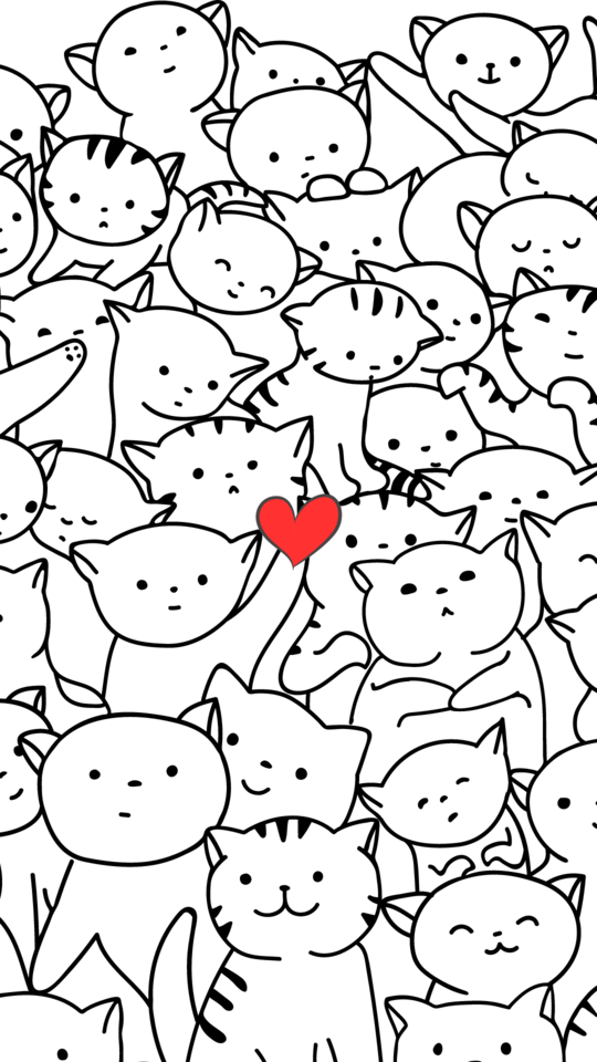 วอลเปเปอร์มือถือน่ารัก ภาพหน้าจอสุดน่ารัก คนรักแมว Wallpaper น่ารัก