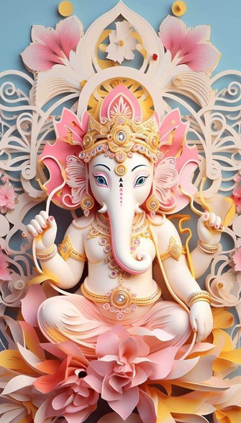 วอลเปเปอร์ พระพิฆเนศ Wallpaper Ganpati Bappa
