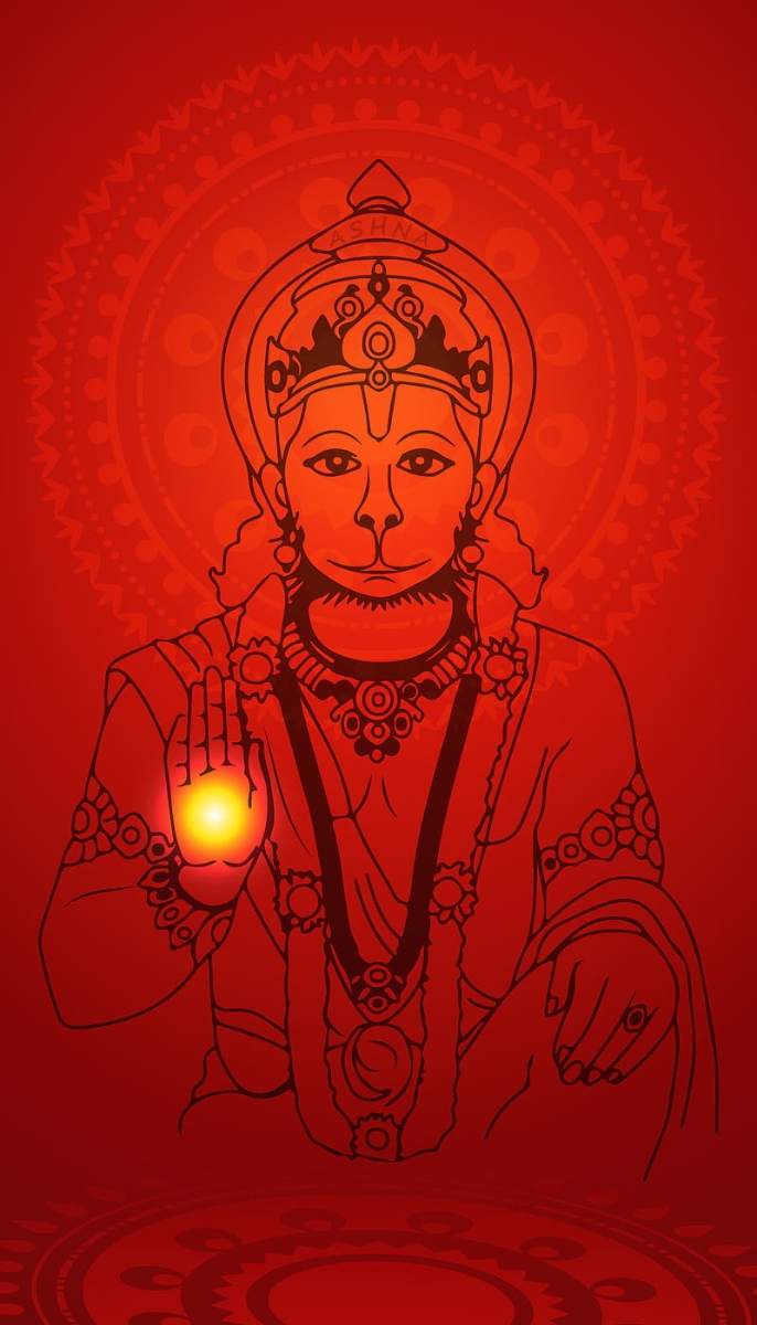 วอลเปเปอร์มือถือ หนุมาน Wallpaper Hanuman