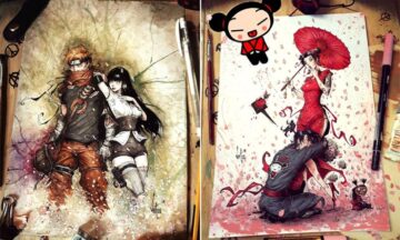 ตัวละครในการ์ตูนอนิเมะในโหมดดาร์ก ดูเทห์สุด ๆ ไปเลย ตอน 2