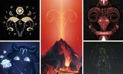 วอลเปเปอร์ ราศีเมษ 2569 รักดี งานรุ่ง ยอดพุ่ง เงินปัง