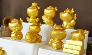 ของแต่งบ้านมงคล เสริมดวง ฮวงจุ้ย วัวทอง วัวมงคล วัวมงคลนำโชค