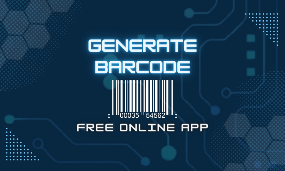 Free generate barcode online โปรแกรมสร้างบาร์โค้ด ฟรี 2023